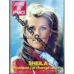 JOURS DE FRANCE [No 1306] du 12/01/1980 - SHEILA - POURQUOI J'AI...
