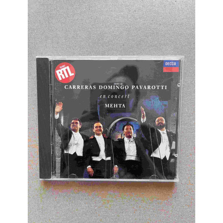 Carreras Domingo Pavarotti en concert Mehta/ CD