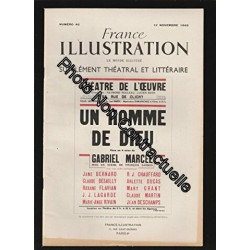 France Illustration le monde illustré supplément Théatral et...