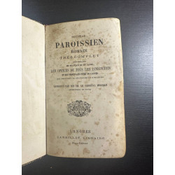 Nouveau Paroissien Romain Très Complet