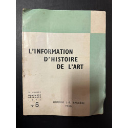 L'information d'histoire de l'art n°5