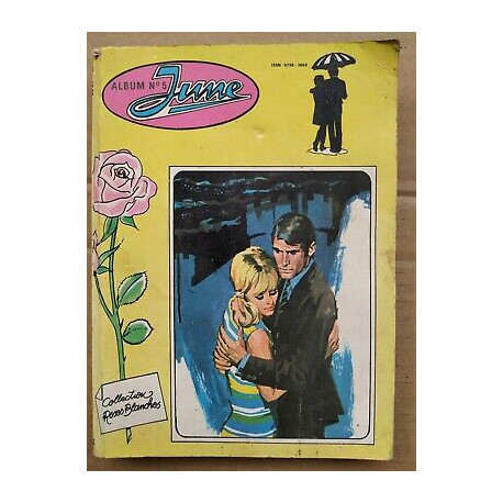 June Album nº5 Collection Roses blanches 1985