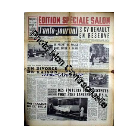 AUTO JOURNAL (L') [No 112] du 15/10/1954