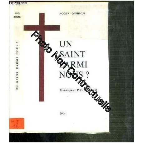 Un saint parmi nous ? : monseigneur pierre fourier evrard