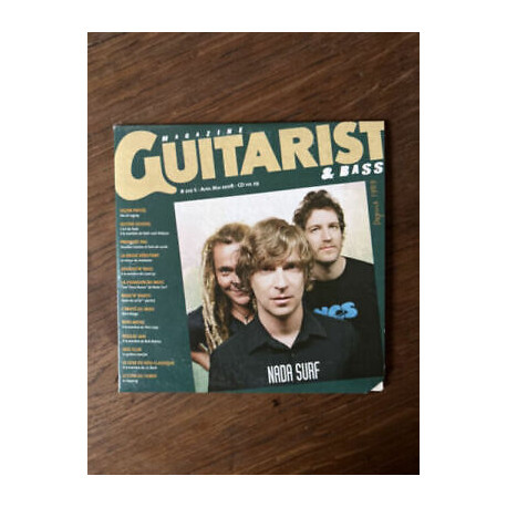 Magazine guitarist bass n210 Avril Mai 2008 CD vol 29 CD