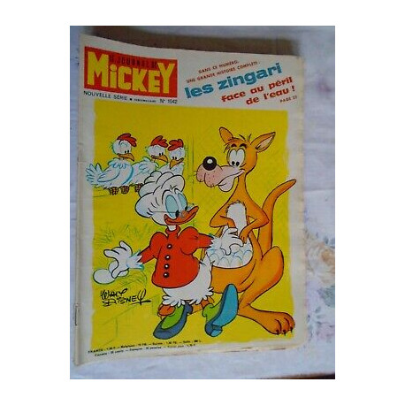 Le Journal de Mickey hebdomadaire N 1042