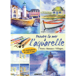 Peindre la mer à l'aquarelle