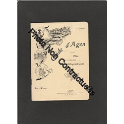 Guide d'Agen avec plan et nombreuses vues photographiques (9ème éd°)