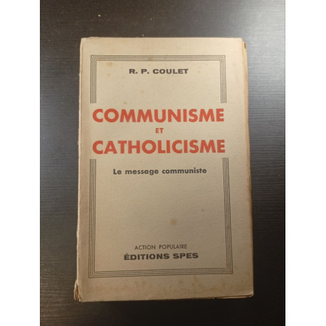 Communisme et Catholicisme