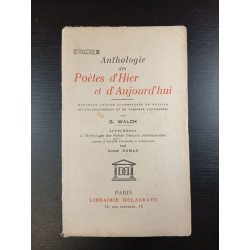 Anthologie des Poètes d'Hier et d'Aujourd'hui