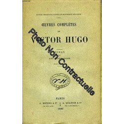 Oeuvres complètes de victor hugo. roman tome ix : les misérables...