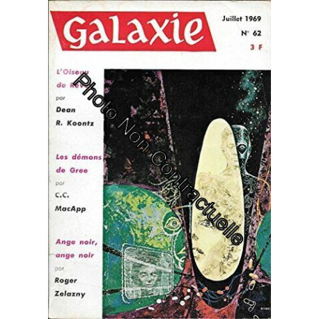 Galaxie n° 62 - l'oiseau de reves - les démon de gree - ange noir...