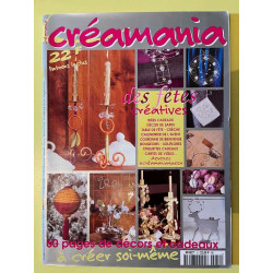 Créamania des fêtes creatives. 60 pages de décor et cadeaux a...