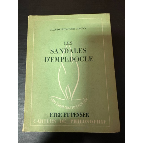 Les sandales d'empédocle