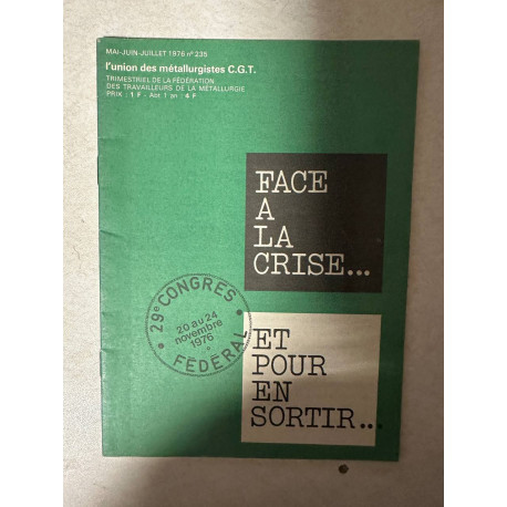 Face a la crise