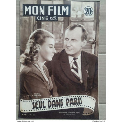 Mon Film n 286 Seul dans paris 13 2 1952