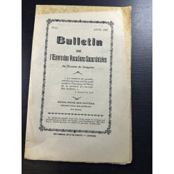 Bulletin de l'Œuvre des Vocations Sacertotales n°35