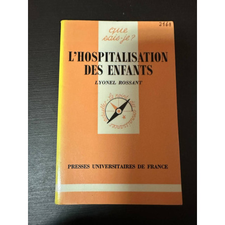 L'Hospitalisation des enfants