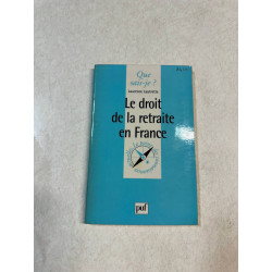 Le droit de la retraite en France
