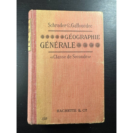 Géographie générale - classe de seconde sections a b c d