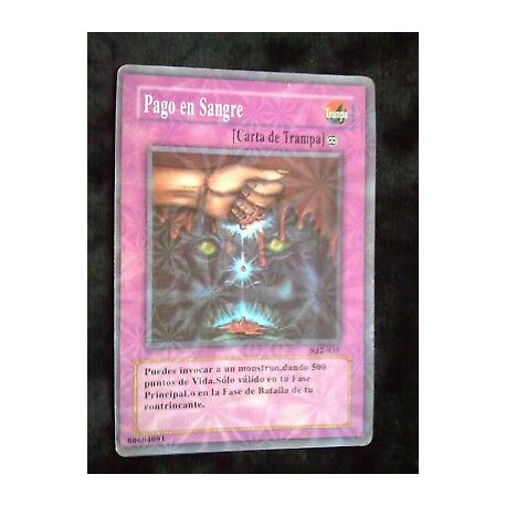 Pago en Sangre SJ2-035 Yu-Gi-Oh