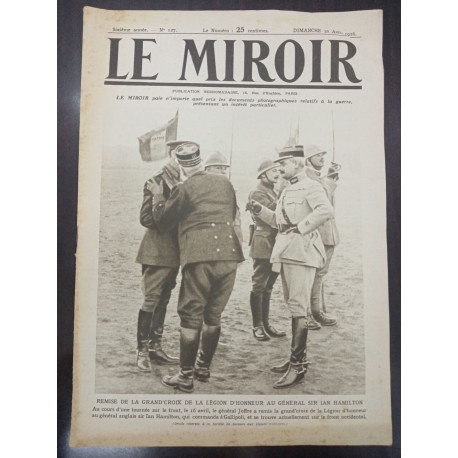 Journal Le Miroir N° 127 - 1916
