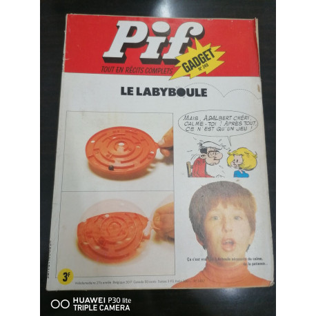 Pif Gadget Nº 243 - Le Labyboule