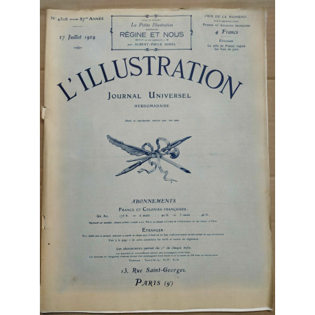 L'Illustration n4508 27 Juillet 1929 La Petite Illustration n440...