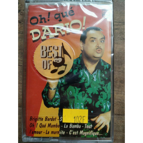 Oh que Dario Best of Cassette Audio-K7 NEUVE SOUS BLISTER