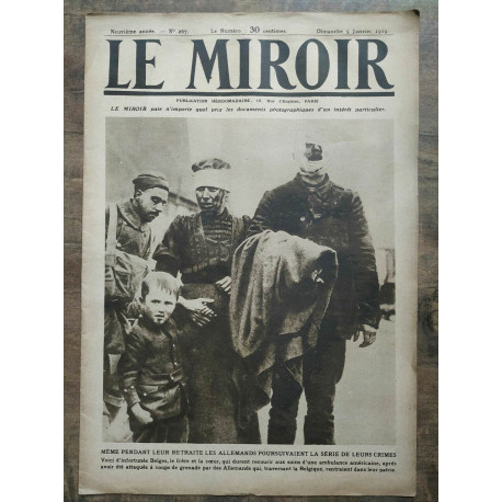 Le Miroir n267 5 Janvier 1919