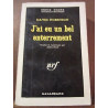 j'ai eu un bel enterrement Gallimard Série Noire n873