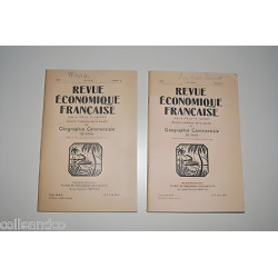 REVUE ECONOMIQUE FRANCAISE Bulletin société GEOGRAPHIE COMMERCIALE...