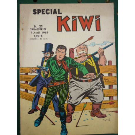 Spécial Kiwi trimestriel n22 Dan sabre Editions lug Avril 1965