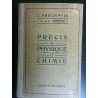 I. préceptis Précis de physique et chimie Hachette