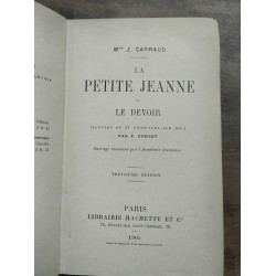 carraud La petite Jeanne ou le devoir hachette