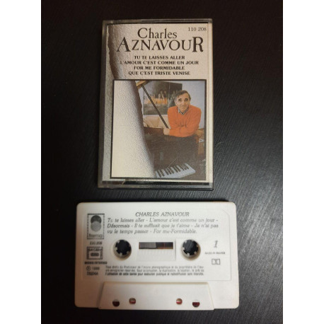 K7 Audio : Charles Aznavour