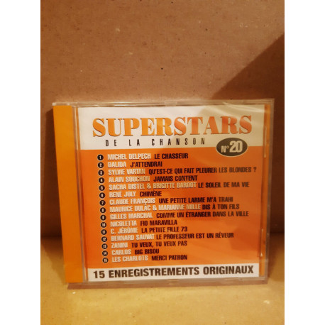 Superstars de la chanson N20 CD NEUF SOUS BLISTER