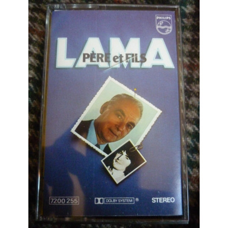 lama père et fils Cassette Audio-K7Philips 7200 255