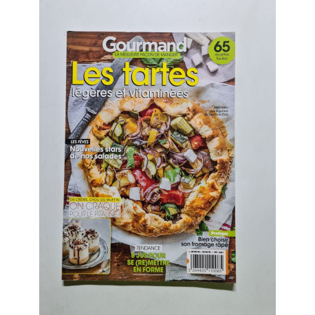 Gourmand Les tartes légères et vitaminées nº 397