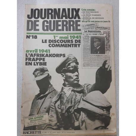 Journaux de guerre N° 18