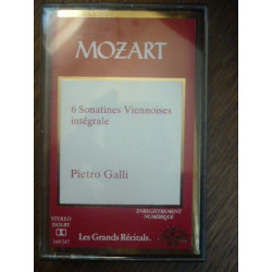 mozart 6 Sonatines Viennoises-intégrale-Pietro galli Cassette...