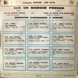 Sur Un Marché Persan / Dans Le Jardin D'un Monastère