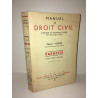 Pierre Voirin MANUEL DE DROIT civile CAPACITE 2ème année TOME 2