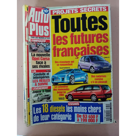 Revue Auto Plus N° 635