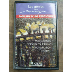 Les génies de la musique - Tableaux d'une exposition Cassette Audio-K7