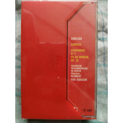 Sibelius Symphonie N1 Karelia Karajan Cassette Audio-K7 NEUVE SOUS...