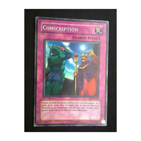 Conscription CRV-FR058 Yu-Gi-Oh