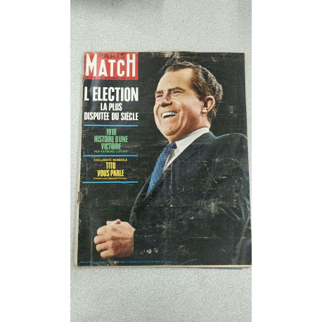 Paris Match Nº1019 / Novembre 1968