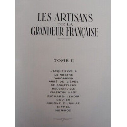 LES ARTISANS DE LA GRANDEUR FRANCAISE 2 Tomes b Arnaud ILLUSTRATEURS