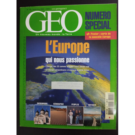 Revue Géo Magazine N° 295